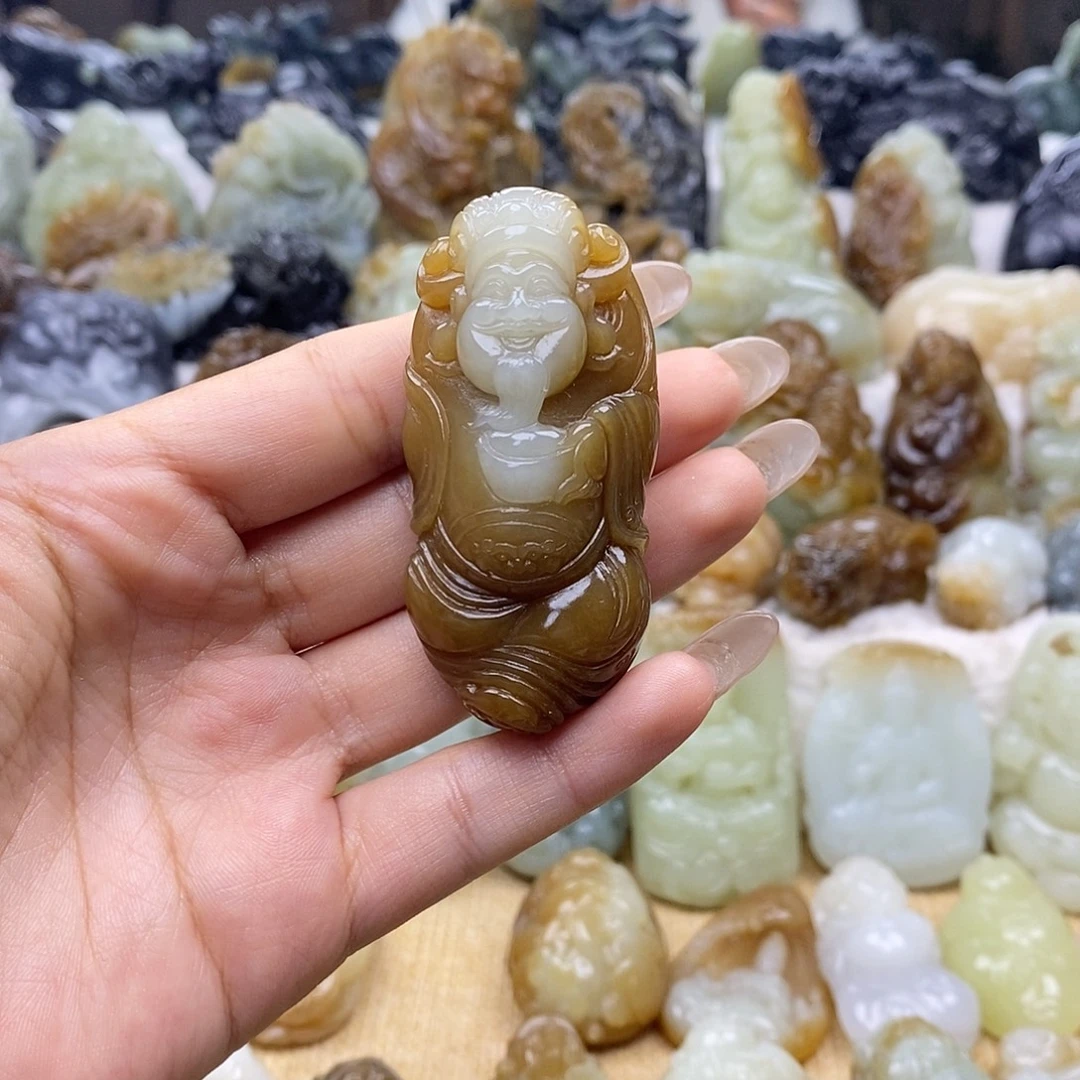 颈饰未镶嵌和田玉