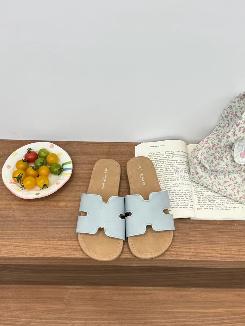 DZG（8999-1#新） 高级感法式软平底沙滩凉鞋