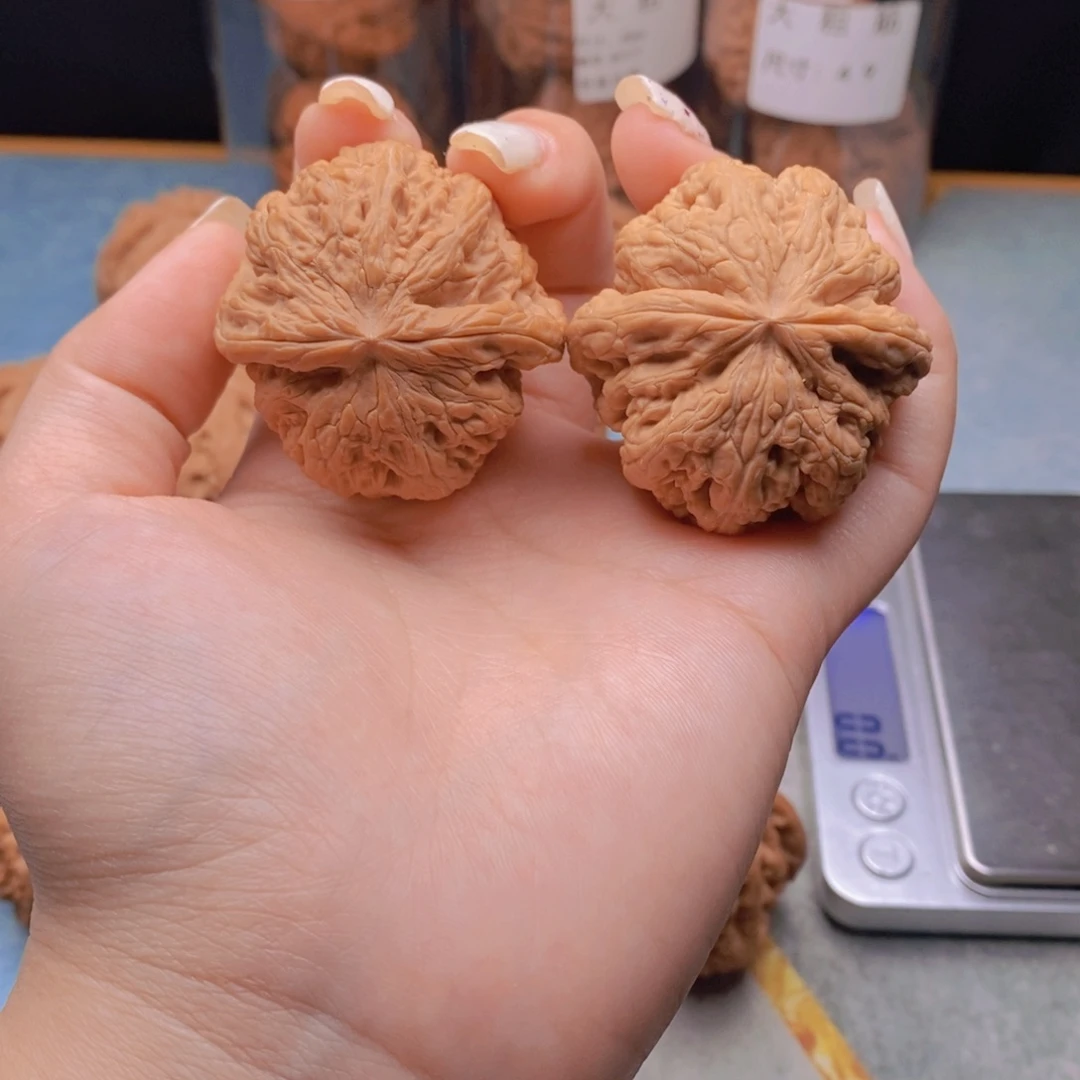 文玩核桃吊坠粗筋精品对43