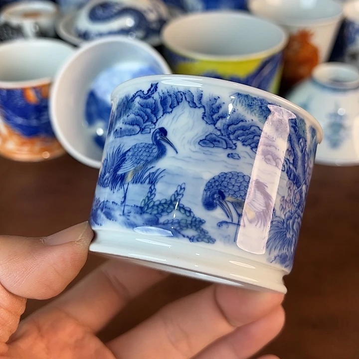 瓷片景德镇全手工手绘陶瓷