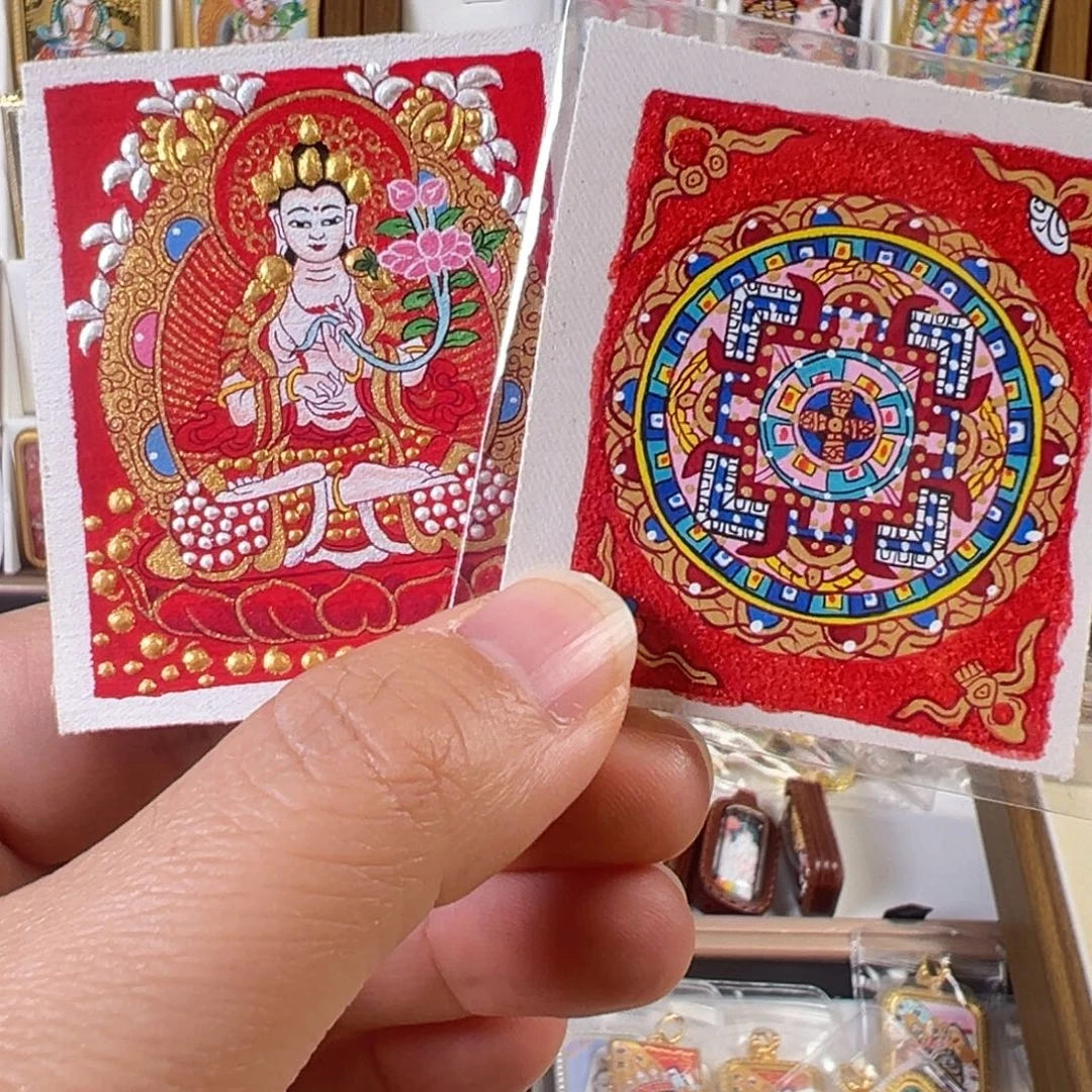 素***.吊坠装裱画双面不要绳子