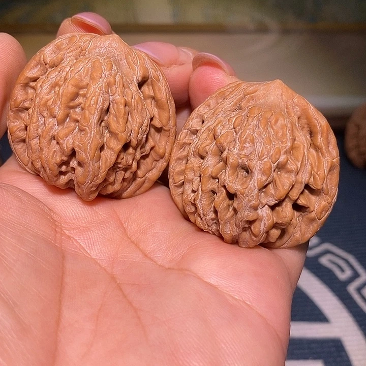 把件文玩核桃39虎头