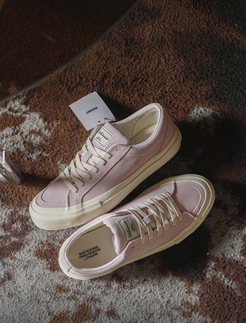 减震低帮防滑皮革拼接耐磨板鞋厚底系带时尚休闲鞋