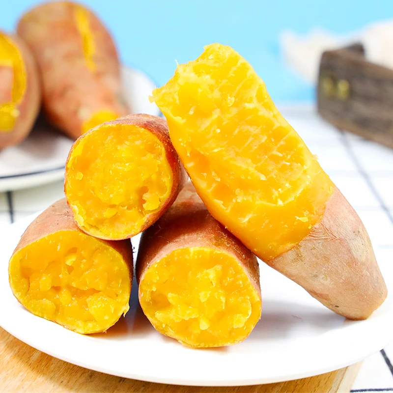 河南沙地黄心蜜薯软糯香甜蜜薯农家自种龙九番薯带箱5斤