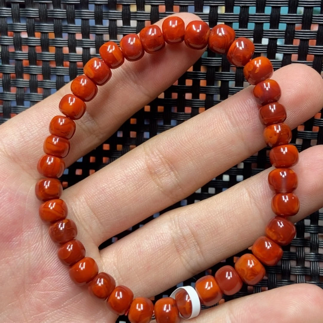 手串未镶嵌南红玛瑙6+’mm