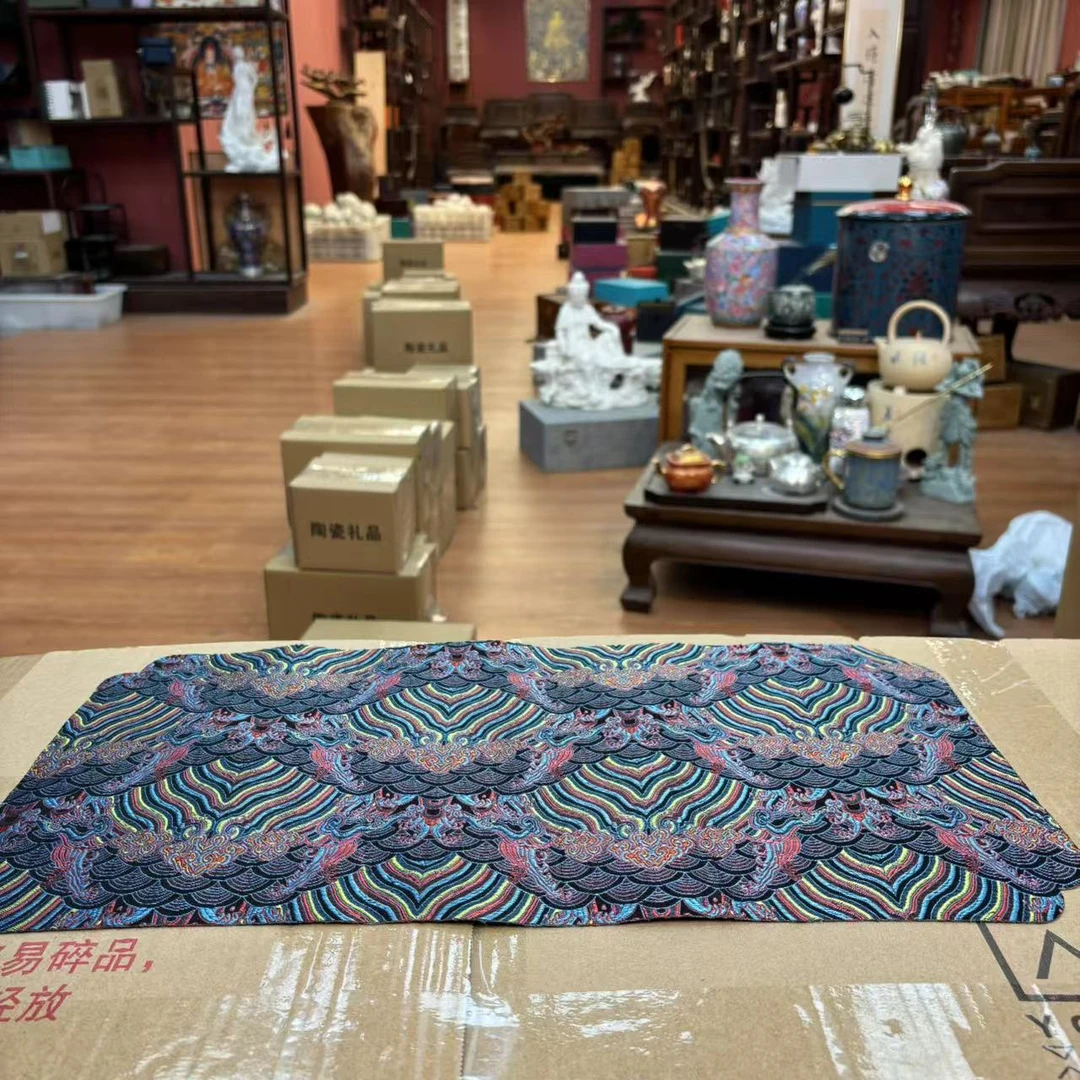【闪购商品】宫廷云锦双面主人茶席