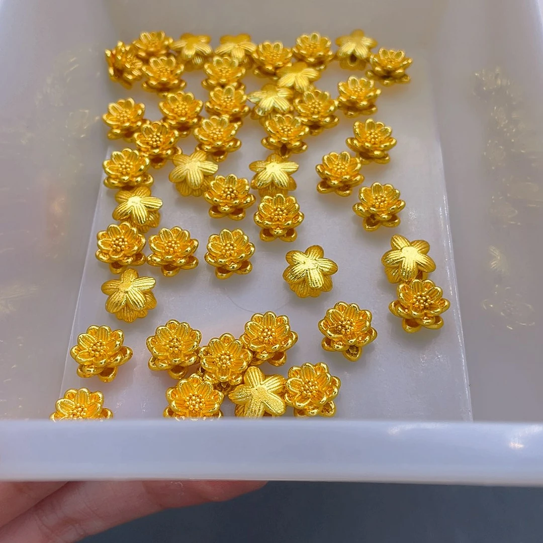 锆石铜合金莲花2个