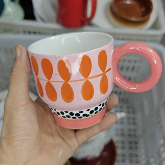 杯陶瓷杯碗盘微瑕介意慎拍