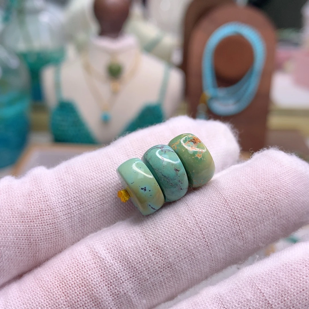 绿松石未镶嵌配饰