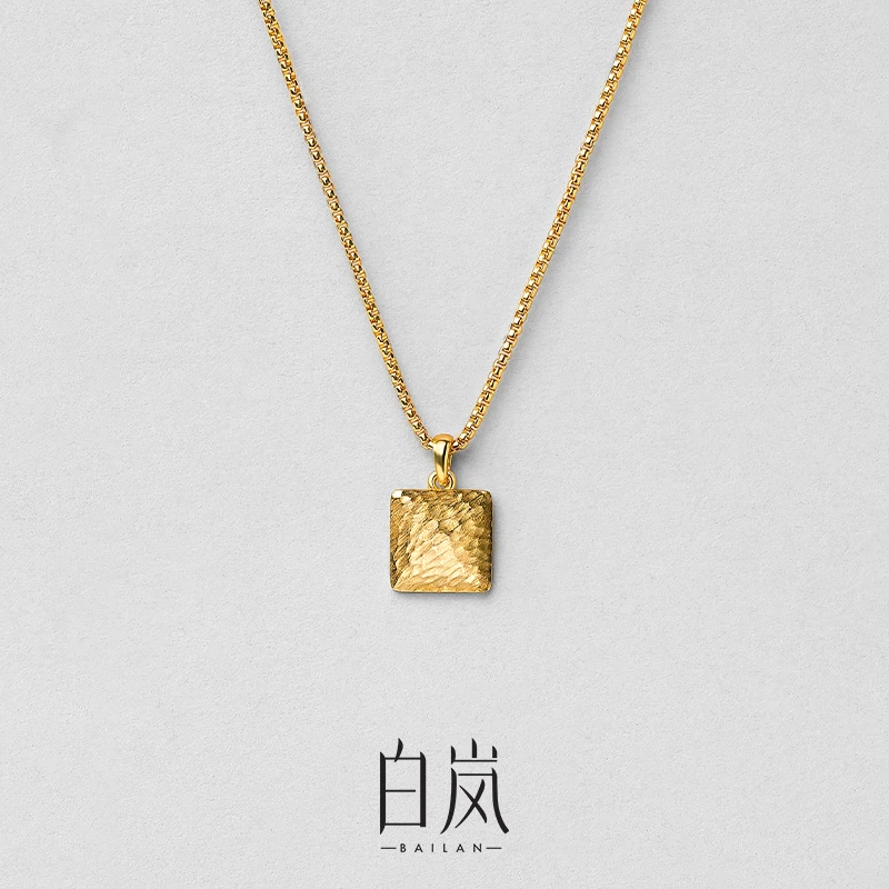 坠链均925银 白岚鸣沙项链新款毛衣链女小众轻奢精致首饰XL5701