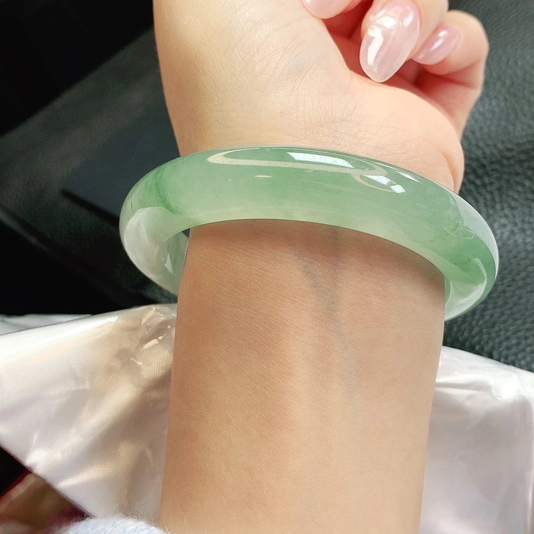 【闪购商品】未镶嵌手镯翡翠缅甸天然a货翡翠