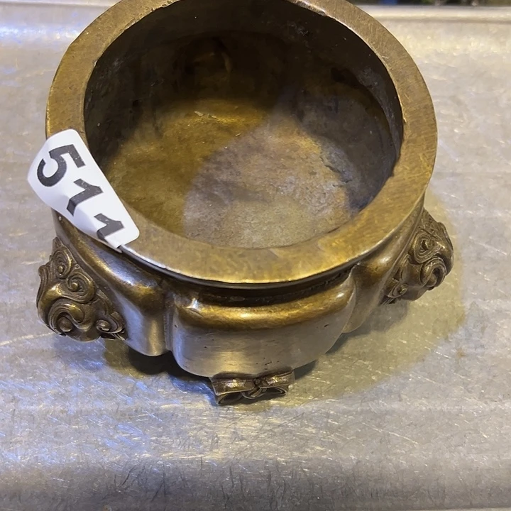 顺***水黄铜摆件，文房摆件