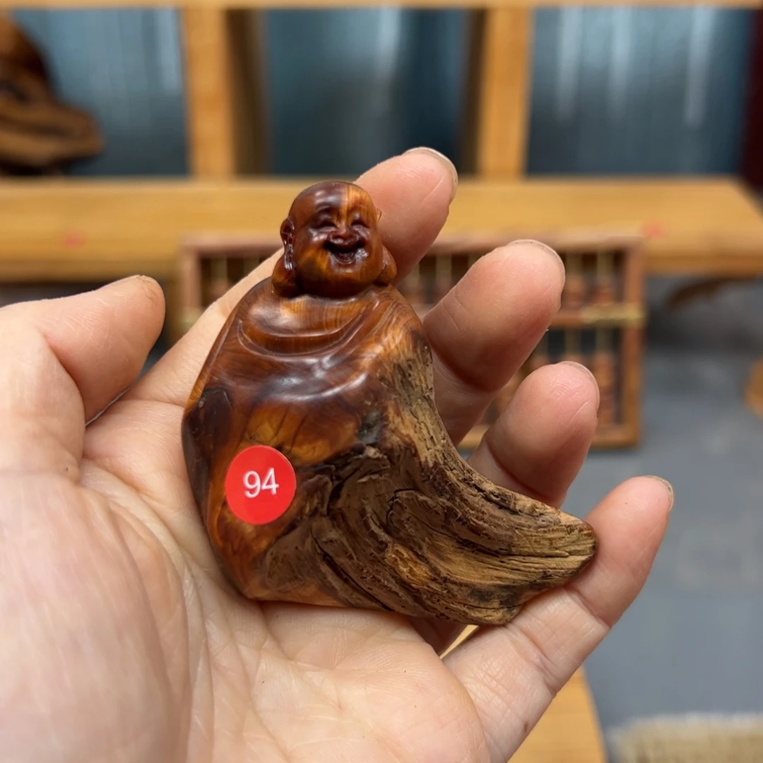 k***i木崖柏木摆件手把件，