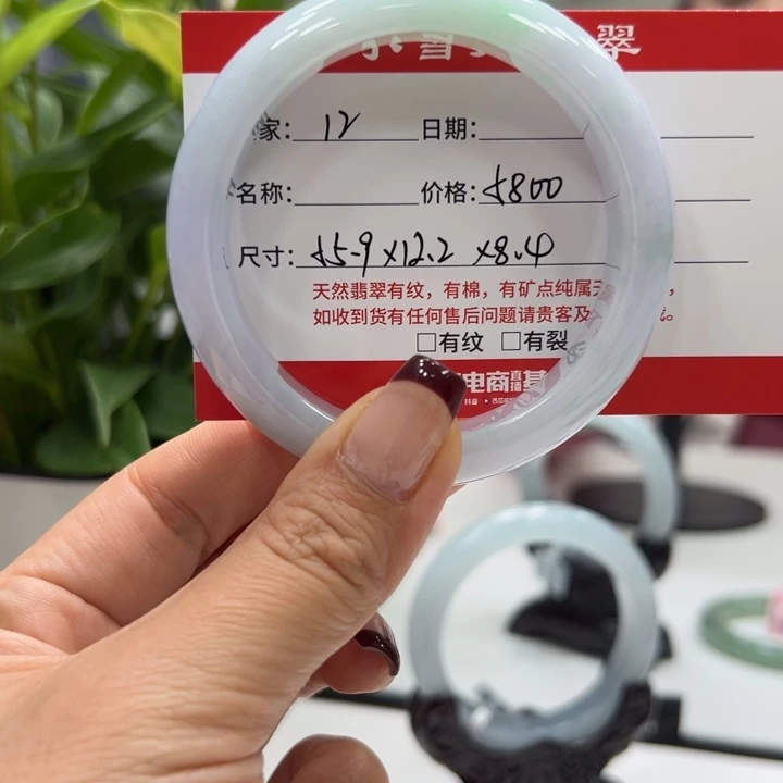 翡翠未镶嵌手镯12