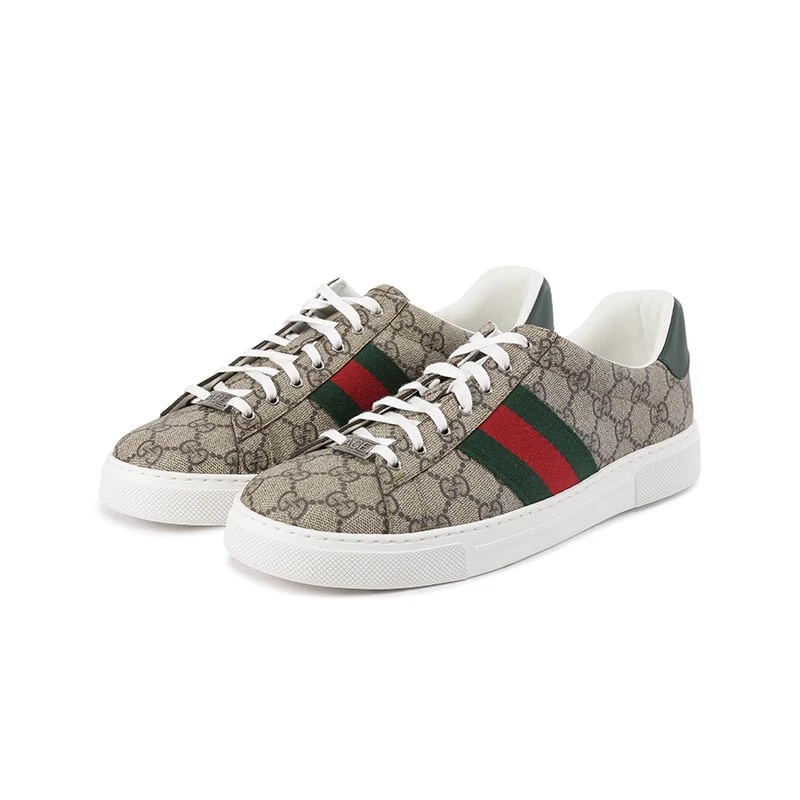 Gucci古驰 新品 男士Ace系列系带板鞋运动鞋760775 FACMZ