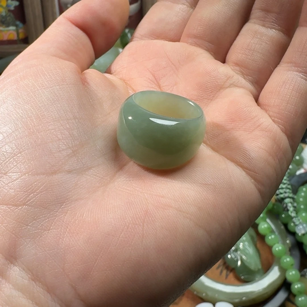 和田玉戒指17未镶嵌