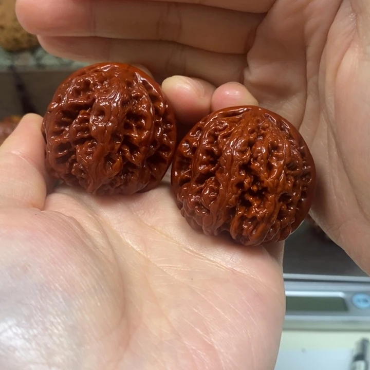 文玩核桃手串粗筋