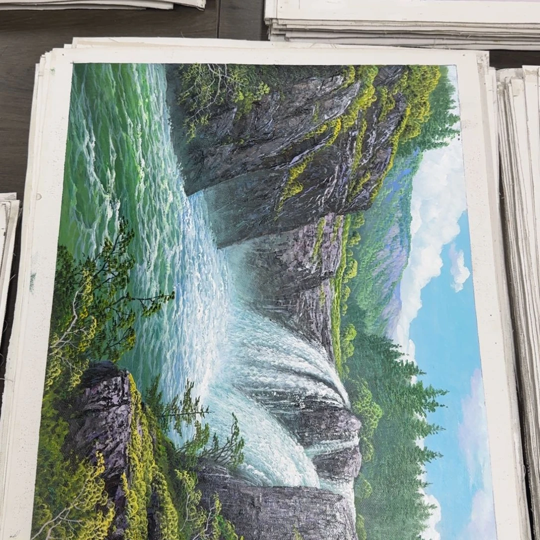 油画加油加油努力加油加油