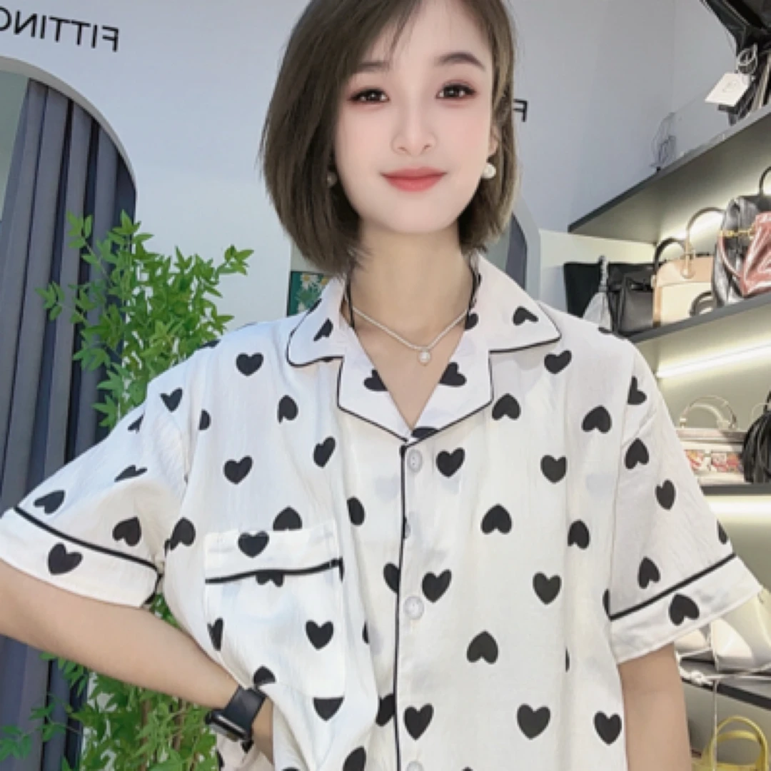 饭饭家  卡通风家居服三件套