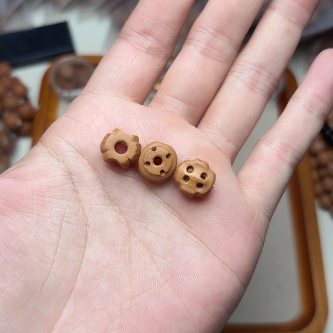 凤眼菩提手串手工雕刻背云线束