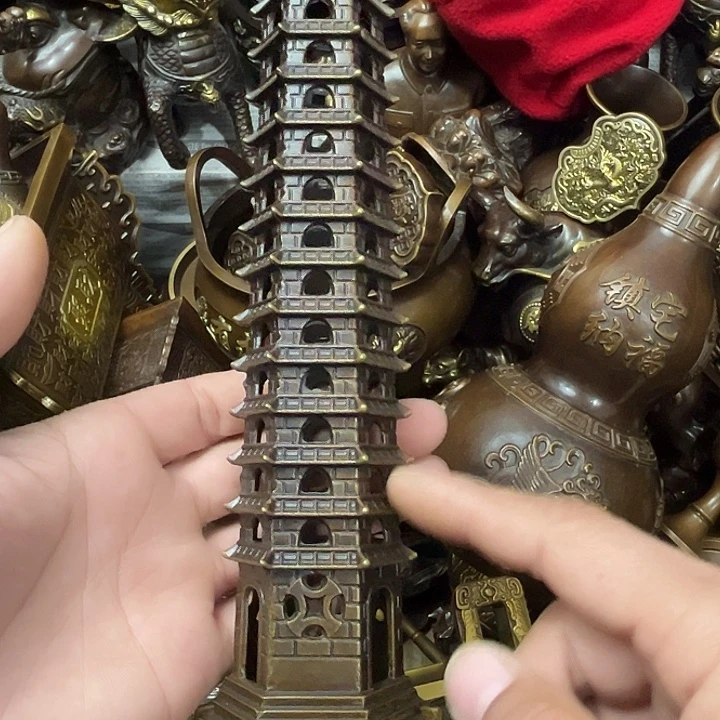 顺顺利利，铜器摆件
