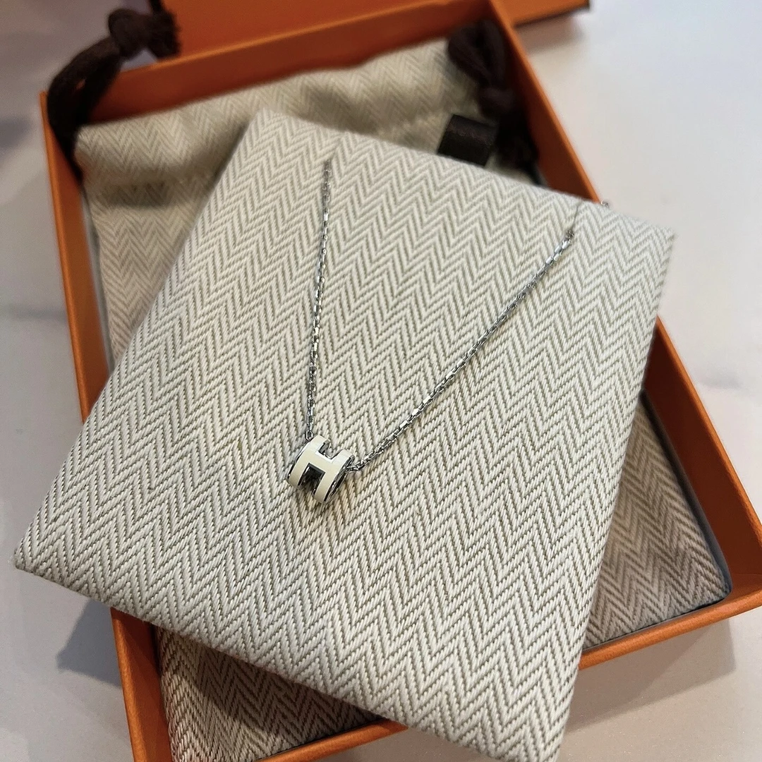 99新 Hermes/爱马仕 爱马仕POP H系列项链/JM9838