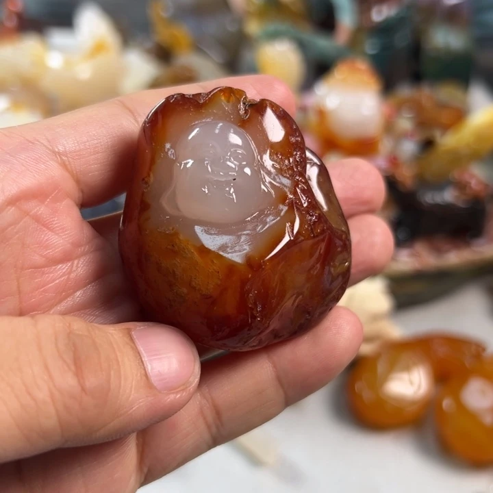 玛瑙/玉髓吊坠(不含链)未镶嵌