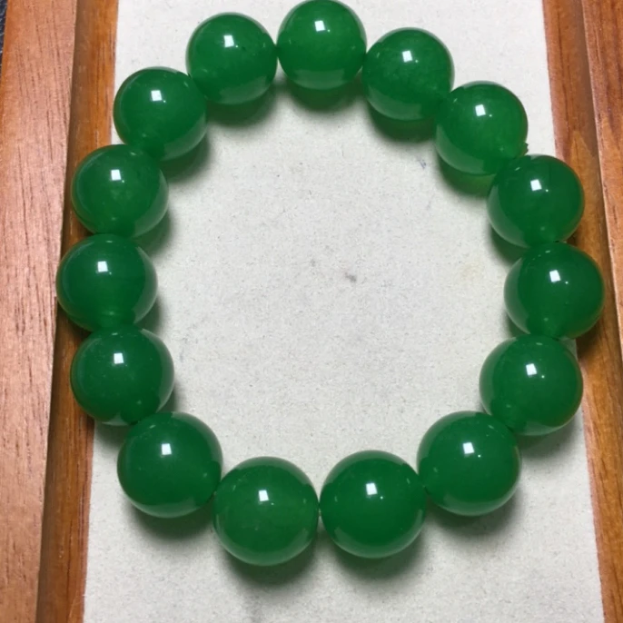 432  阳绿手串卡14