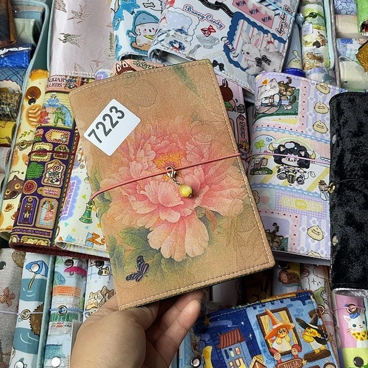 织绣A6 活页不加纸7223