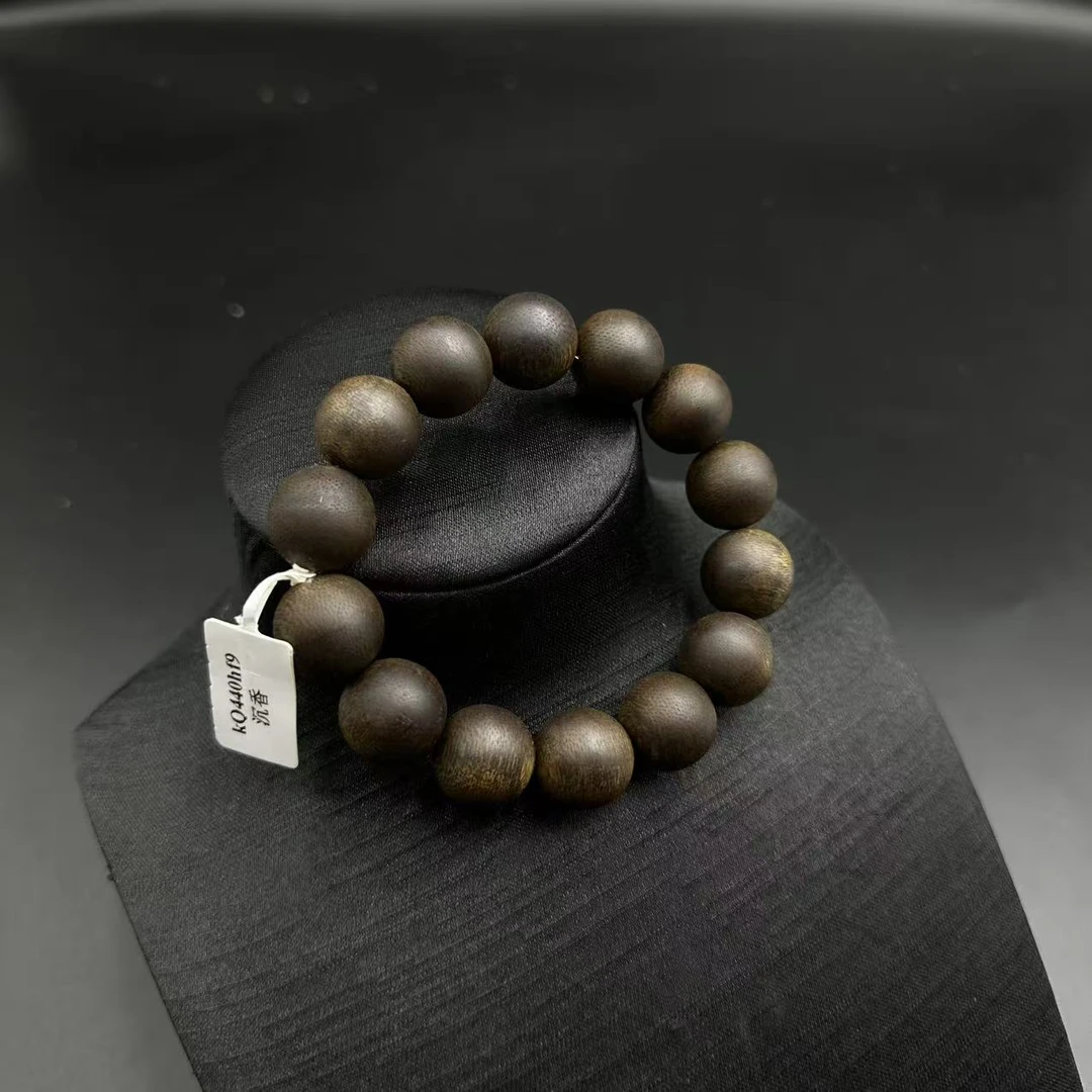 金三角黑棋楠沉香珠串DBZ088 40克（16.3mm）