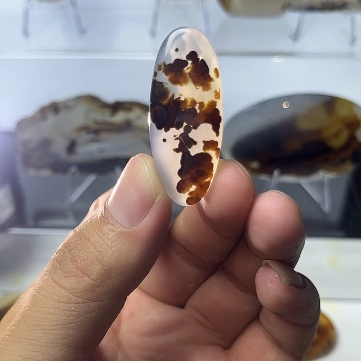 玛瑙/玉髓未镶嵌吊坠(不含链)
