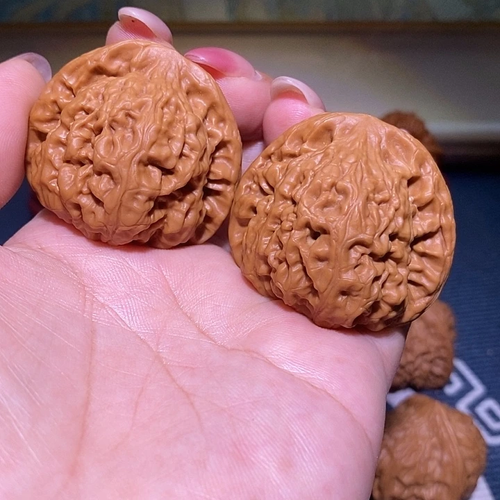 文玩核桃把件43火麒麟