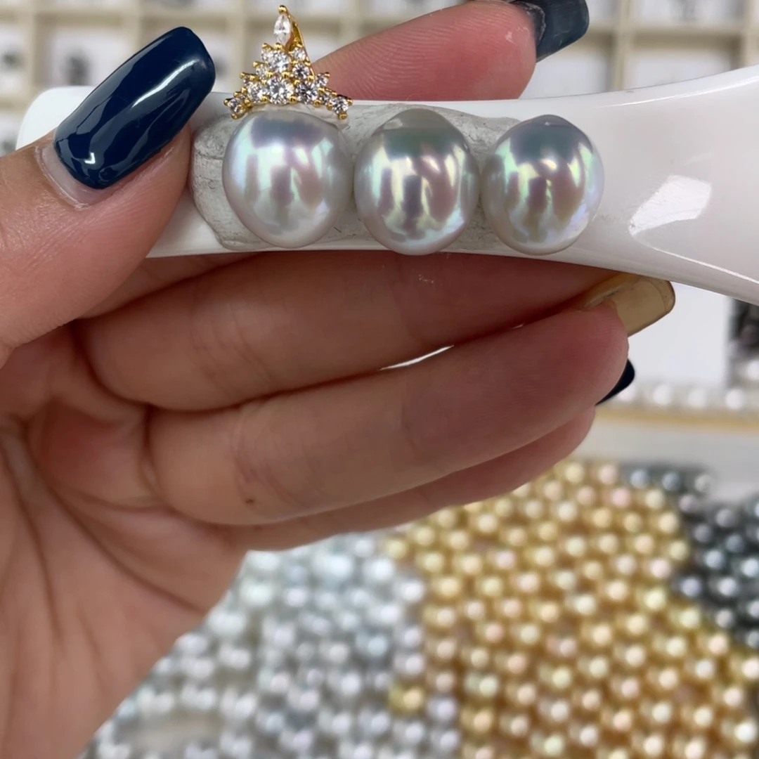 定制海水珍珠未镶嵌发饰