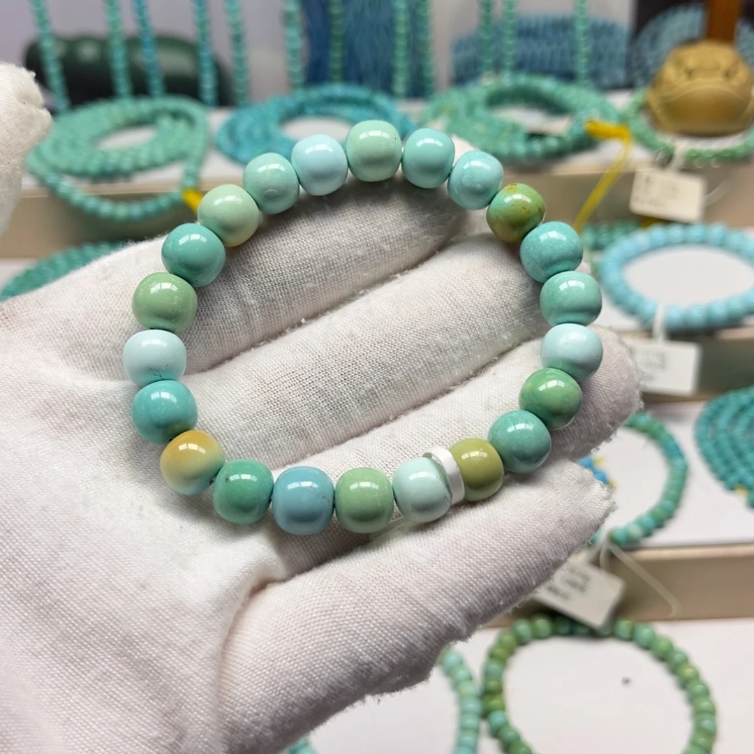 绿松石未镶嵌手链