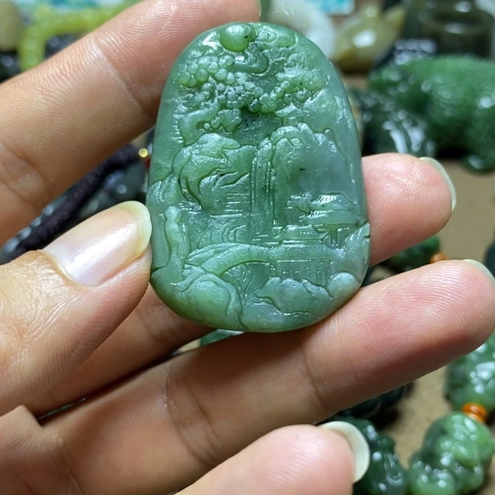 颈饰未镶嵌和田玉