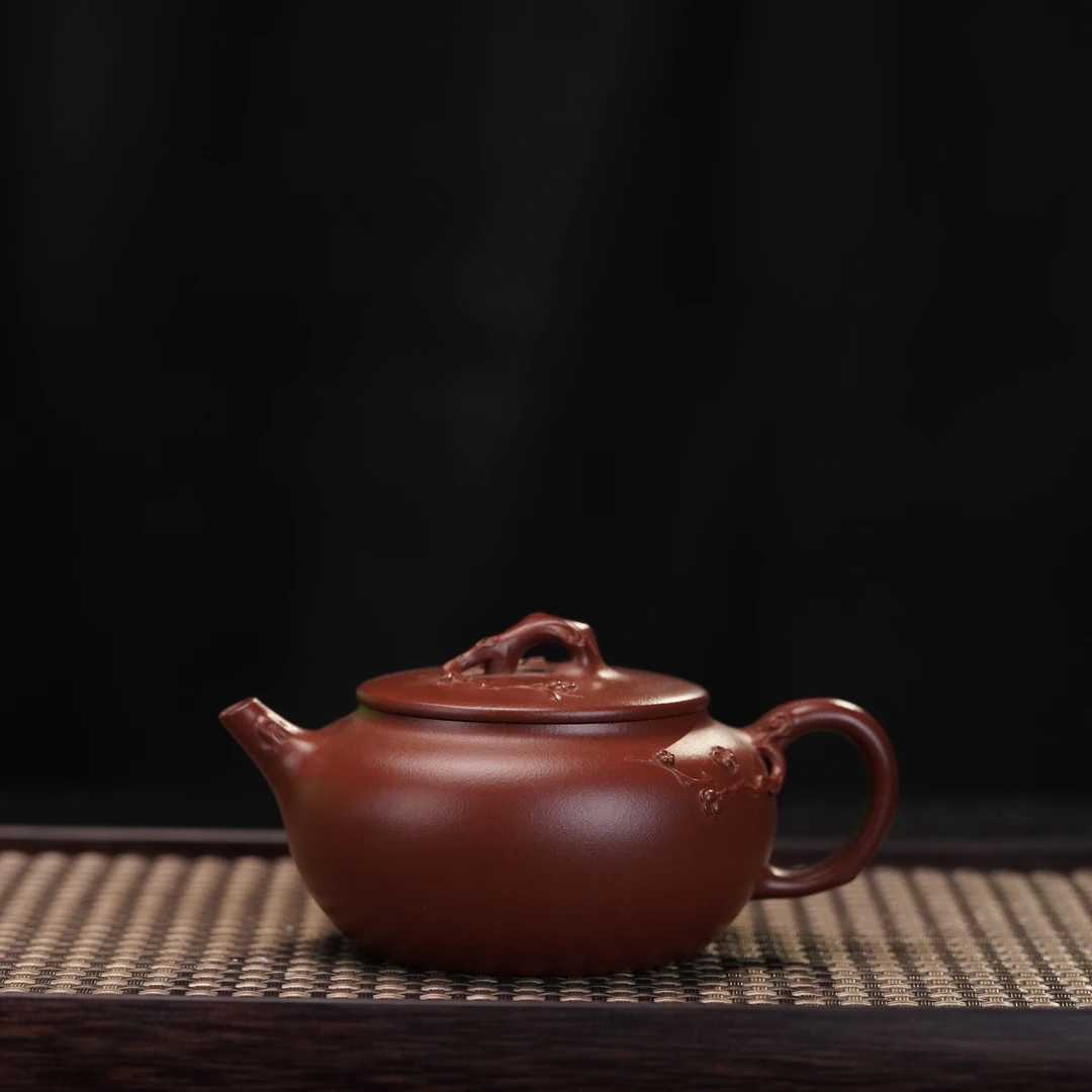 lot.20897 赖继贤 底槽清松竹梅 仙梅壶 180cc