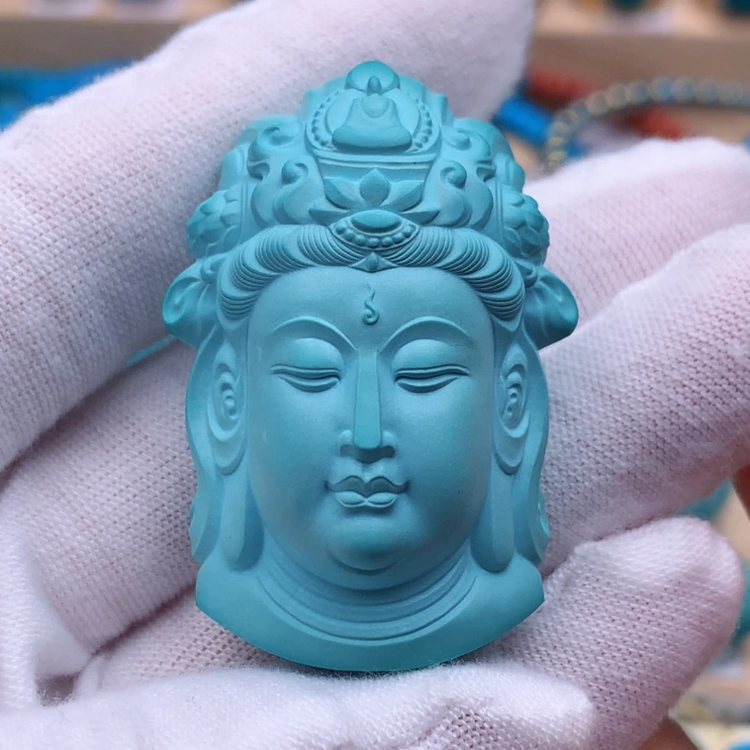 绿松石未镶嵌珠宝奇石