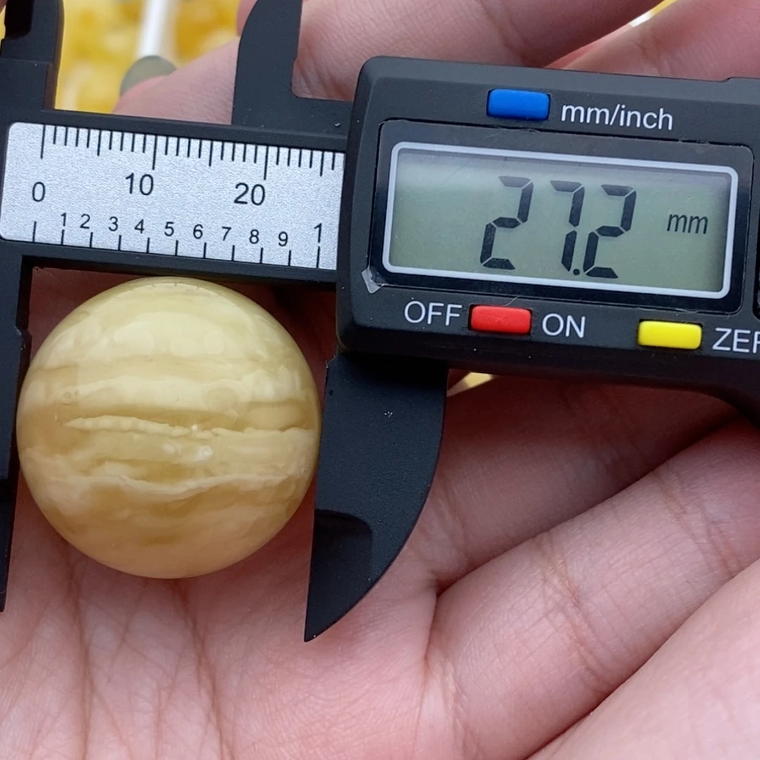 裸石蜜蜡未镶嵌奶咖浓蜡虎皮
