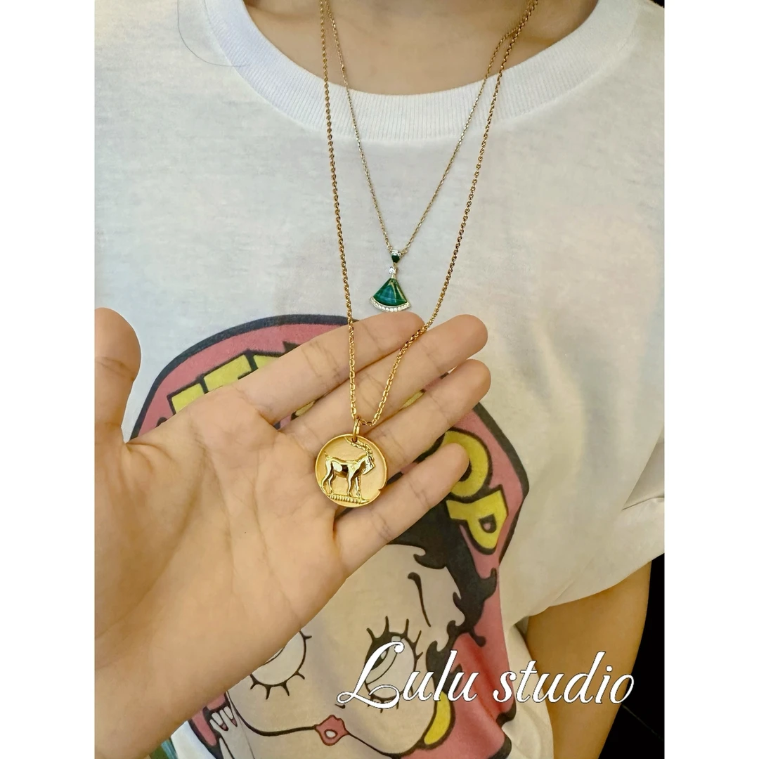 黄铜项链 星座铜合金项链  SSE11400