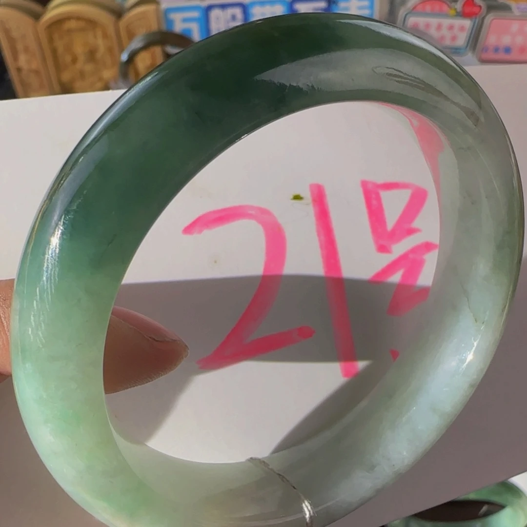 未镶嵌手镯翡翠老坑56