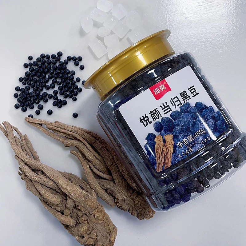 细莫当归黑豆480g/罐纯手工炒制休闲零食