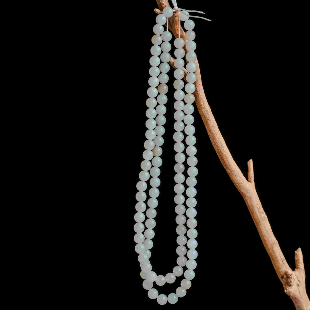 旧藏和田玉素珠串-NX