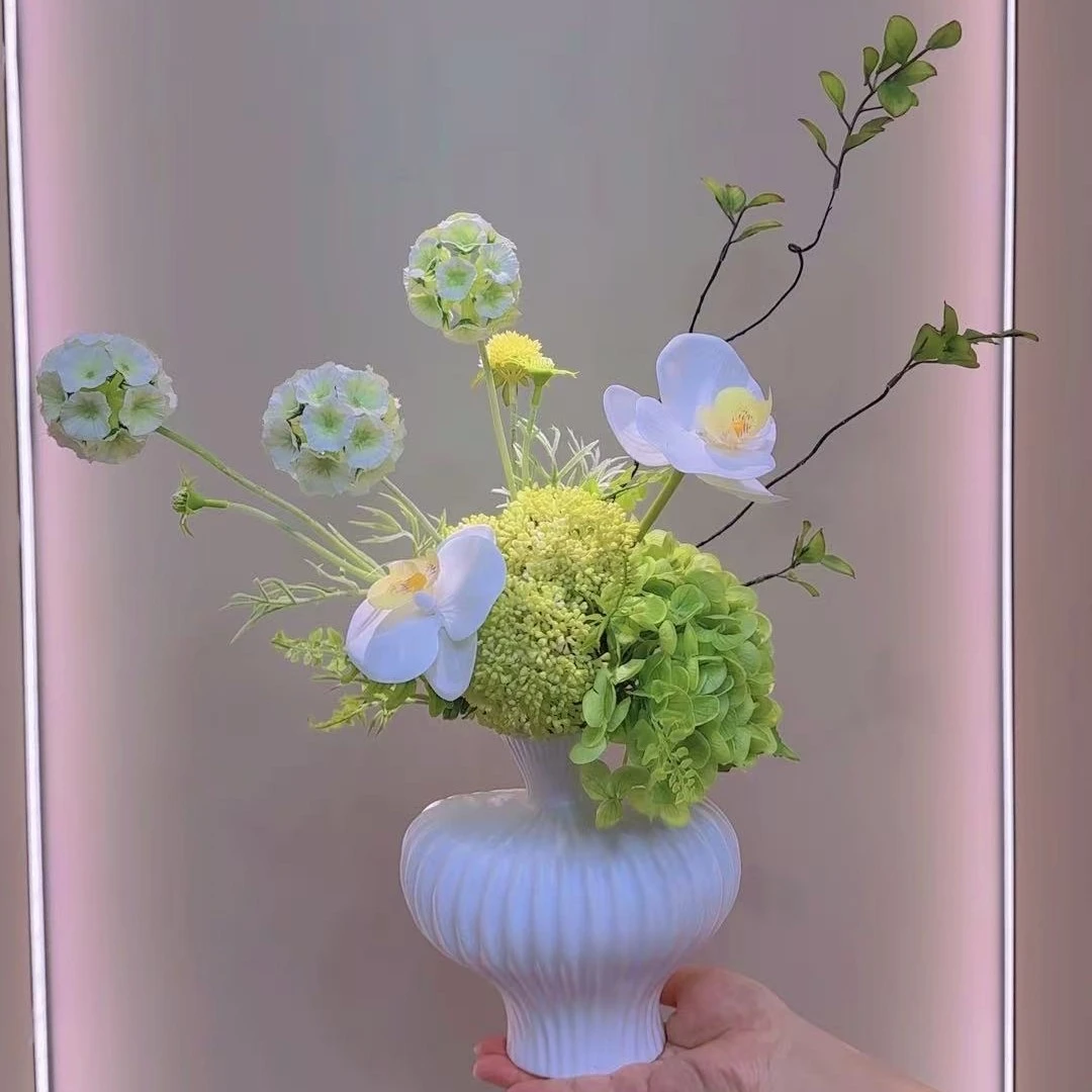 设计师花束套装仿真花束家居装饰摄影摆件餐桌花玄关电视柜摆件