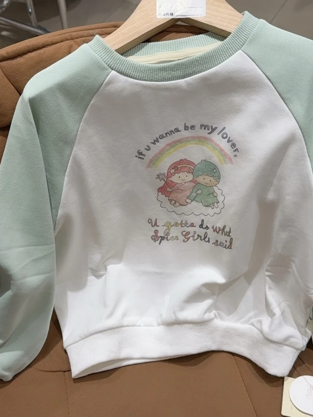 觅兔酱春款童装儿童卫衣编码022