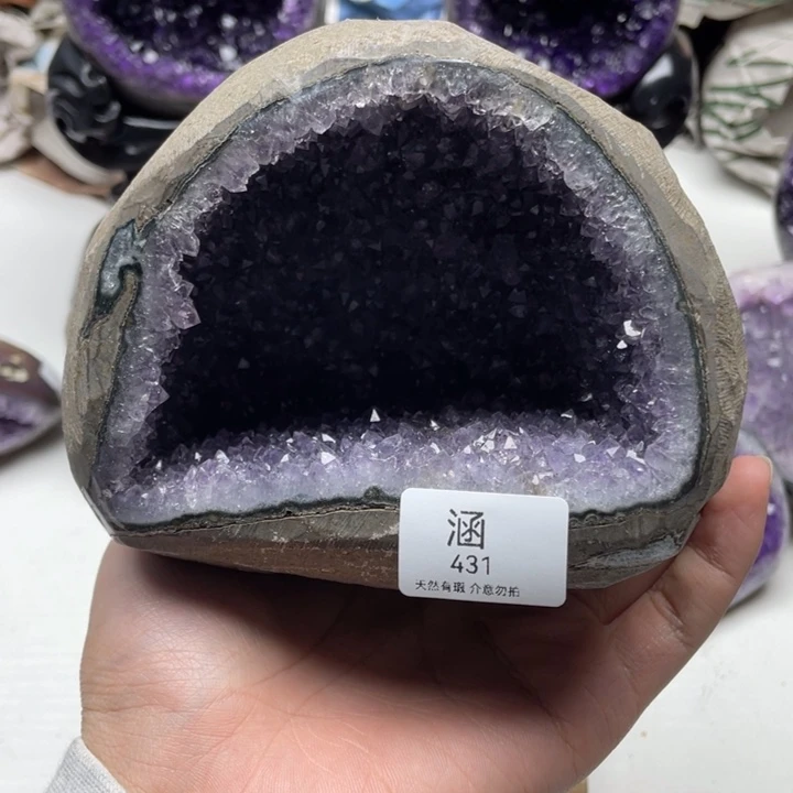未镶嵌大型摆件（非配饰）紫晶