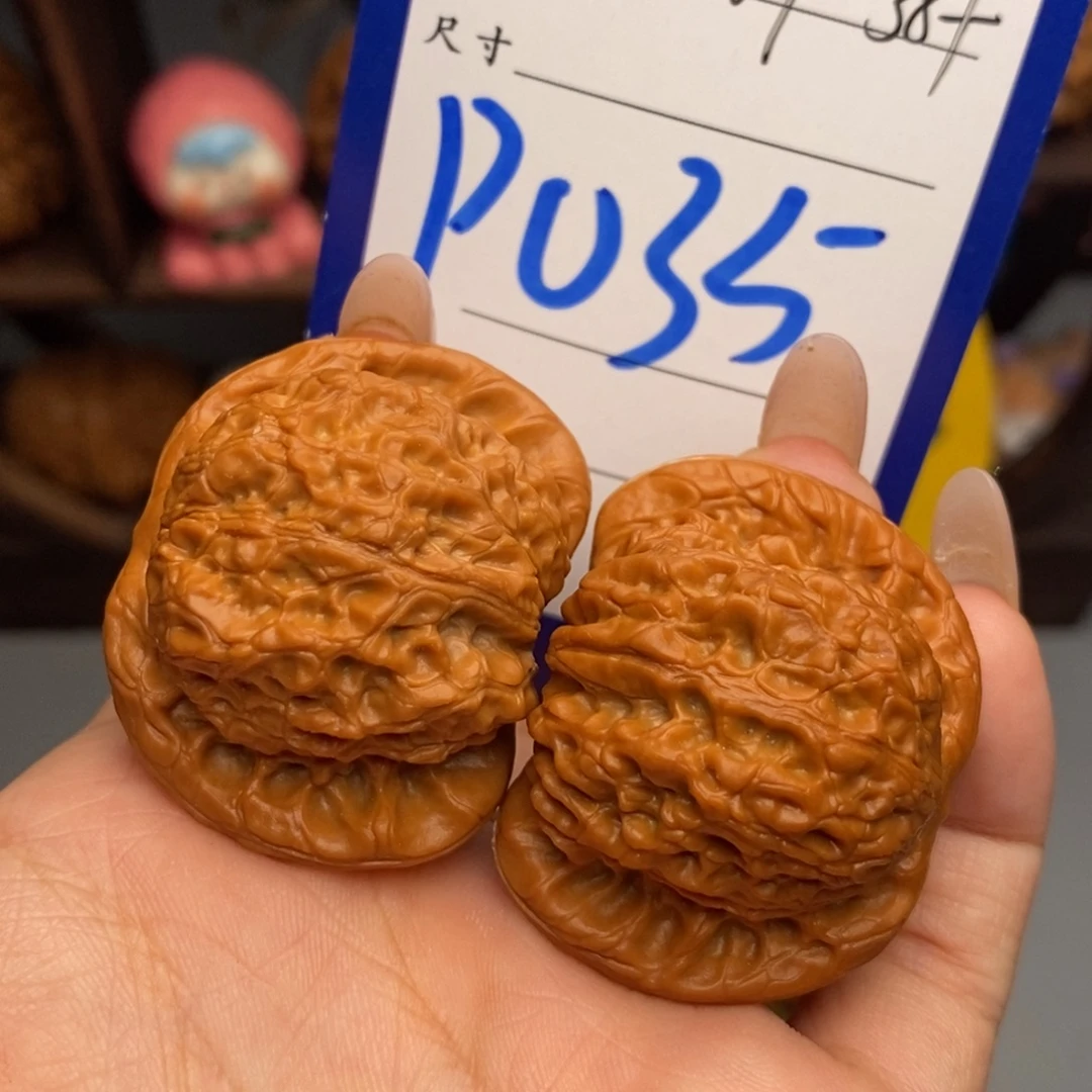 勇***前吊坠文玩核桃血麒麟38