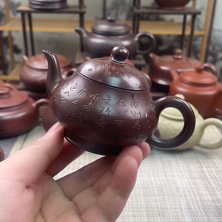 紫砂茶壶何*宜宜兴紫砂