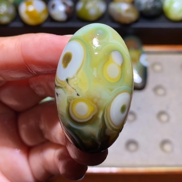 未镶嵌玛瑙/玉髓珠宝半成品34