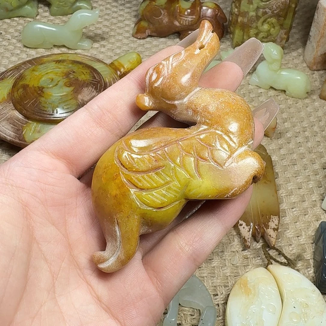 白玉菩提吊坠挂件