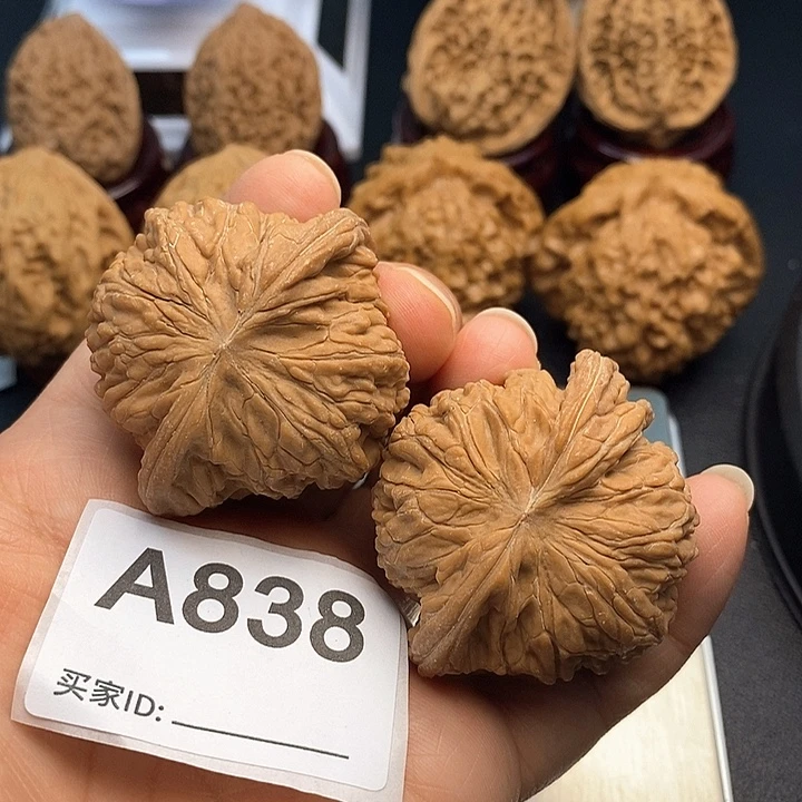 随***遇吊坠文玩核桃磨盘4.6